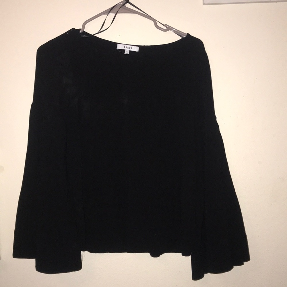 Flare sleeve top